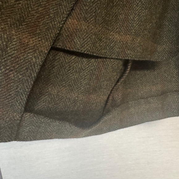 Belvest Wool Cashmere Green Plaid Blazer Sport Coat US 44 IT 54 - Picture 7 of 8